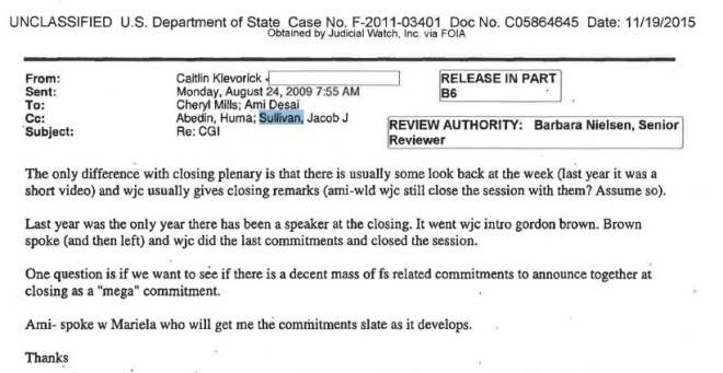 Clinton email 1